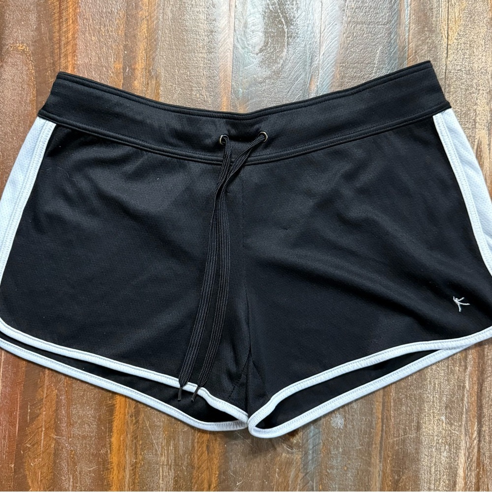 Ⓜ️Danskin Now Black Shorts with‎ White Trim